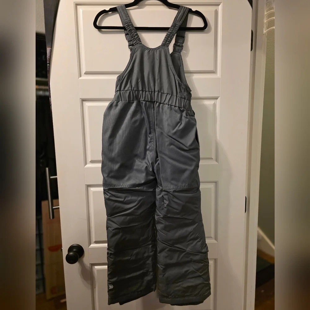 NWT Kids Snow Bib - Cat & Jack Size M Grey - Picture 8 of 11